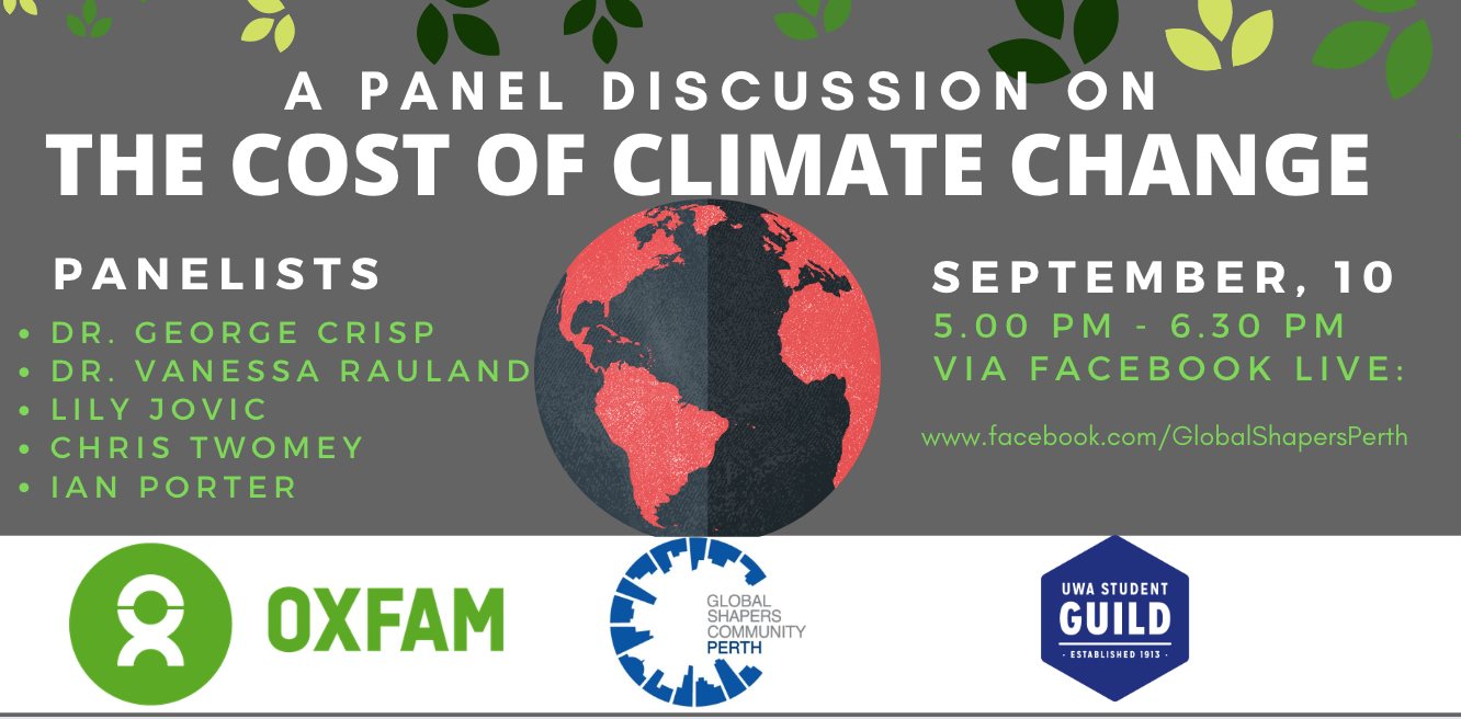 A Panel Discussion on the Cost of Climate Change UWA Student Guild